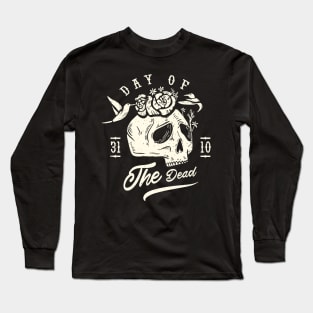 Halloween Skull Long Sleeve T-Shirt